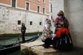 Masked couple in the Carnival of Venice