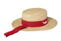Gondolier traditional straw hat Royalty Free Stock Photo