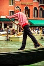 Gondolier in Venice