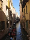 Gondoliere - Venice life - Venician style Royalty Free Stock Photo