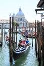 Gondoliers in Venice Royalty Free Stock Photo