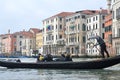 Gondolla boat in Venice Royalty Free Stock Photo