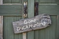 Gone Duck Hunting. Royalty Free Stock Photo