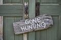 Gone Hunting. Royalty Free Stock Photo