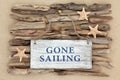 Gone Sailing Abstract Royalty Free Stock Photo