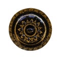 Gong with painting