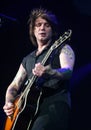 The Goo Goo Dolls performs in concert Royalty Free Stock Photo