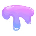 Goo slime icon cartoon vector. Liquid sticky