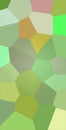 Good abstract illustration of green and purple bright Gigant hex