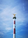 A good angel of peace statue in Siofok Royalty Free Stock Photo