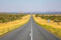 Good asphalt road in Namibia