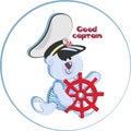 GOOD CAPTAIN. Funny polar bear-kid.