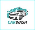 Good Carwash Logo, beatiful logo, car logo edition Royalty Free Stock Photo