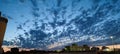 Good cloudy Sky morning sunset Royalty Free Stock Photo