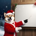 good dog good shiba inu text logo mockup december christmas mock up