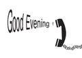 Good evening - vector