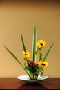 A good example from the Japanese art of flower arrangement