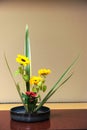 A good example from the Japanese art of flower arrangement