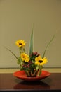 A good example from the Japanese art of flower arrangement