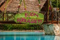 Good ferragosto sign Royalty Free Stock Photo