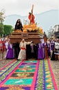 Good Friday procession - Guatemala, Antigua Royalty Free Stock Photo