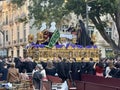 Good Friday Procession in Malaga, Spain Royalty Free Stock Photo