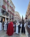 Good Friday Procession in Malaga, Spain Royalty Free Stock Photo