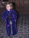 Good Friday procession in Nerja Spain Royalty Free Stock Photo