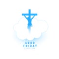 good friday religious background remember the importance of faith Royalty Free Stock Photo