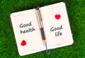 Good health equal good life