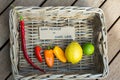 Good health equals good life rainbow foods Royalty Free Stock Photo