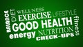 Good Health Nutrition Diet Fitness Exercise