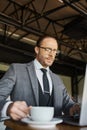 good looking businessman with dapper style