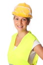 Good looking construction worker Royalty Free Stock Photo