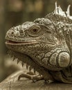 Good looking Iguana portrait Royalty Free Stock Photo