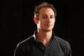 Good Looking Young Man in Studio Royalty Free Stock Photo