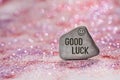 Good luck engrave on stone