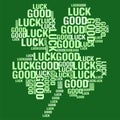 Good Luck Four Leaf Clover