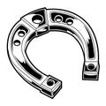 Good Luck Lucky Horseshoe Vector 0547453 Royalty Free Stock Photo