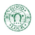 Good luck rubber stamp