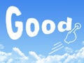 Good message cloud shape