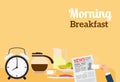 Good Morning Breakfast Banner