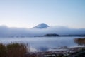 Good morning at Mount Fuji Royalty Free Stock Photo