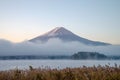 Good morning at Mount Fuji Royalty Free Stock Photo