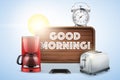 Good morning still life. Royalty Free Stock Photo