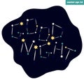 Good night starry sign