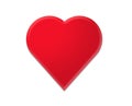 Good Red Clipart Heart Royalty Free Stock Photo