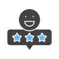 Good Review Icon Image.