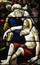The Good Samaritan (stained glass)