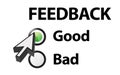 Good selected on a feedback question Royalty Free Stock Photo